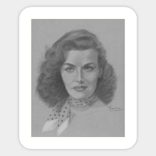 Jane Russell Sticker